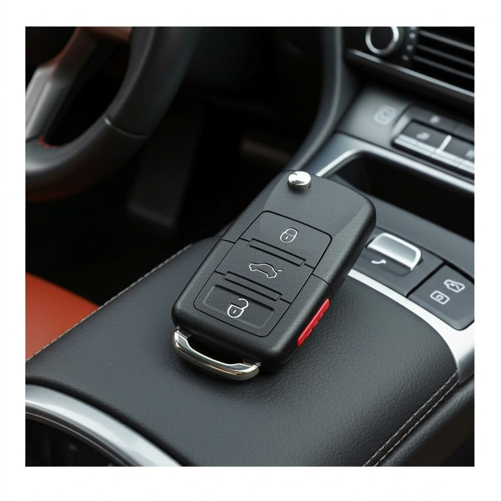 Compartament Vehicle Remote Key Fob Shell Case
