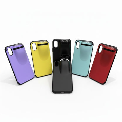 EVEREASE DuoCase 2-in-1 shock-absorbing phone cases with integrated AirPods holders in various vibrant colors