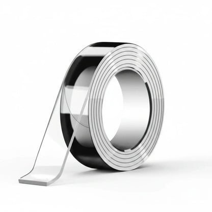 EVEREASE heavy duty double sided mounting adhesive tape roll in clear transparent material for multi-surface use
