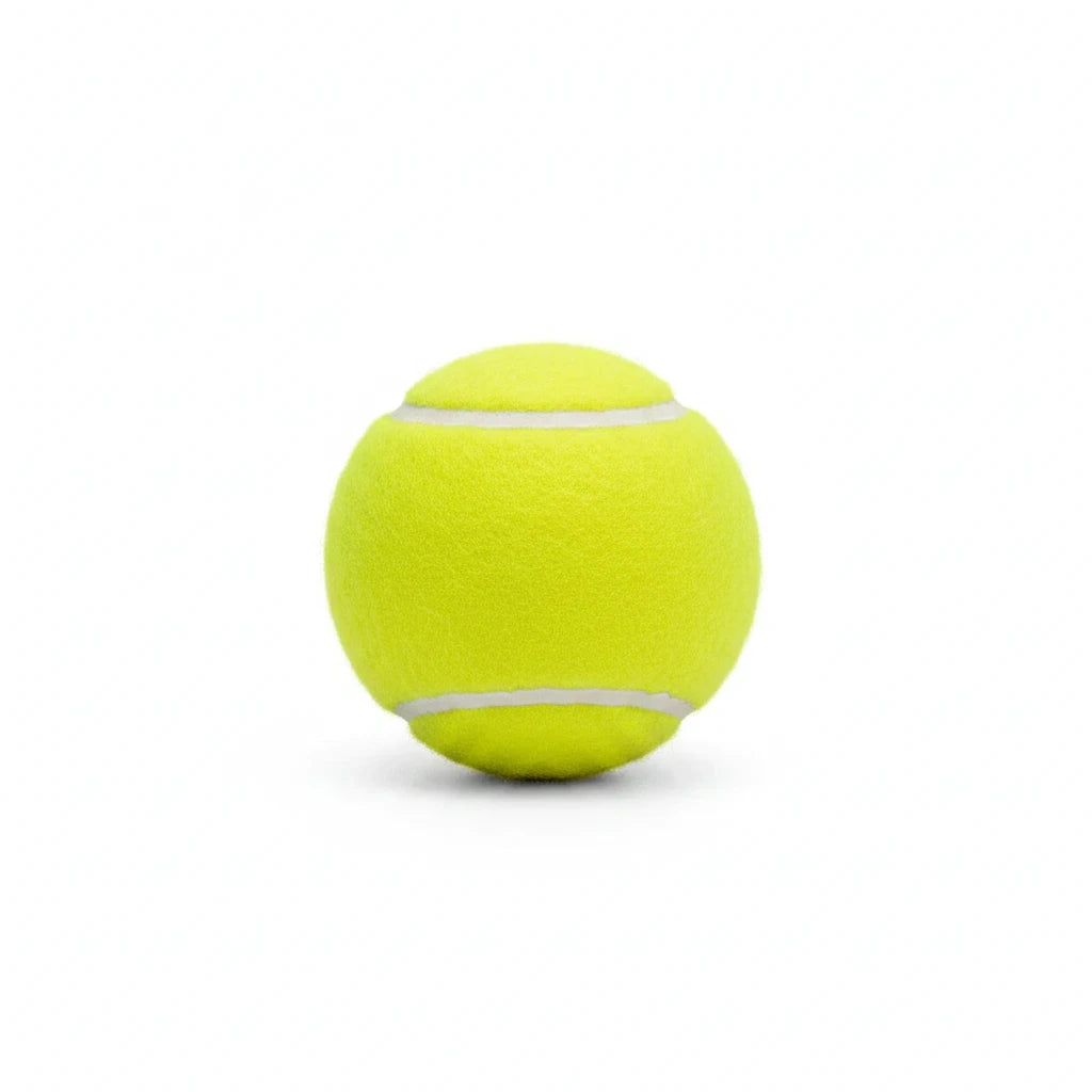EVEREASE bright yellow felt tennis ball for automatic pet ball launcher toy