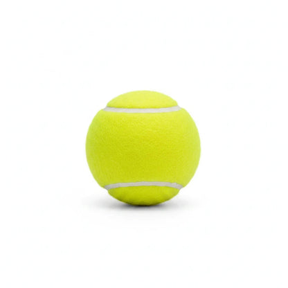 EVEREASE bright yellow felt tennis ball for automatic pet ball launcher toy